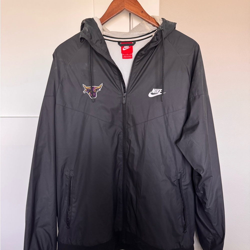 Minnesota State Mankato Nike Men's Charcoal Windbreaker Jacket